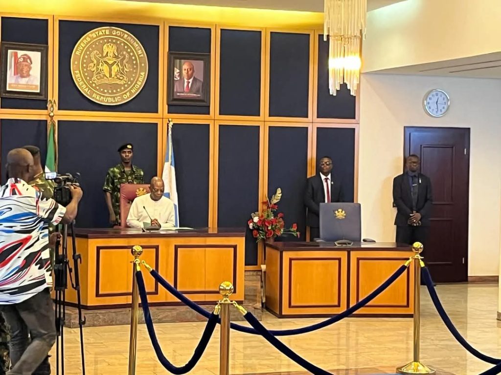 PHOTOS: Ibas resumes as Rivers Sole Administrator