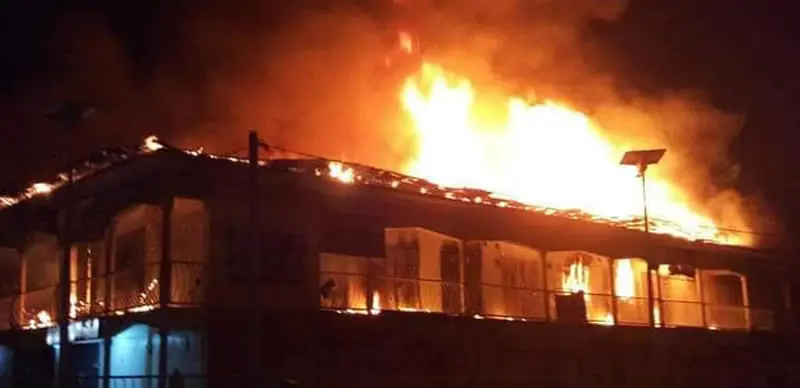 Fire guts Terminus Market Jos, destroys 500 shops